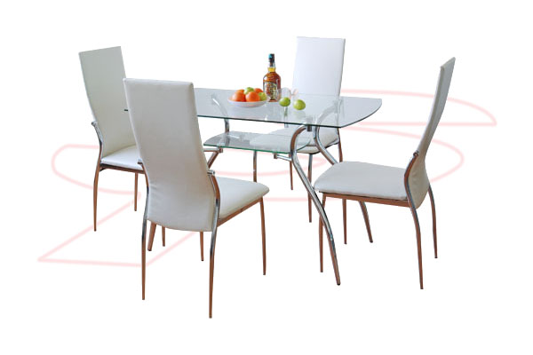 CHROME DINING SETS