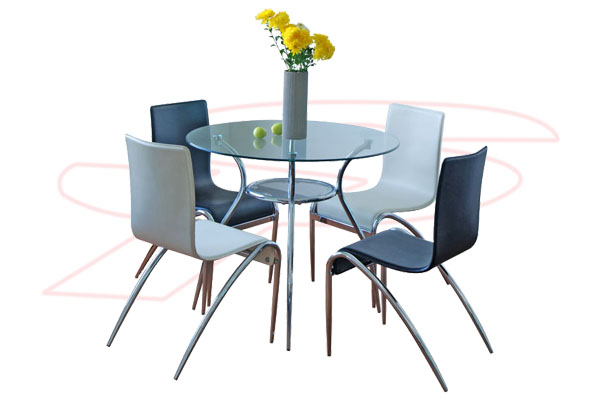 CHROME DINING SETS